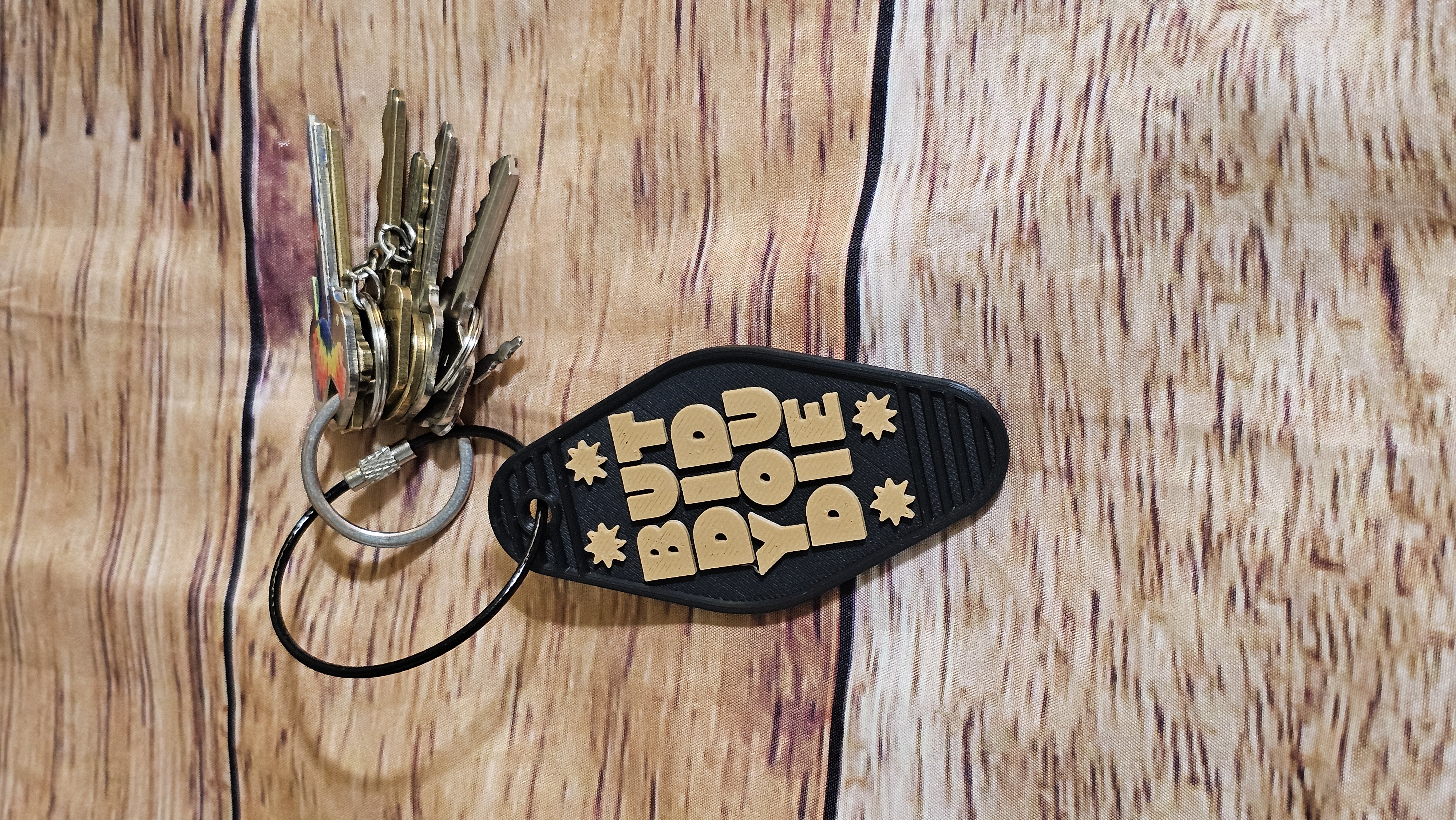 Custom Keychain - Personalized 3D printed keychain